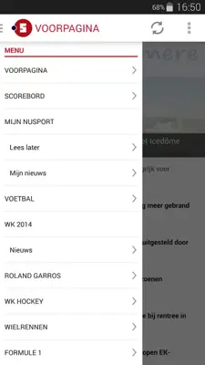 NUsport android App screenshot 5